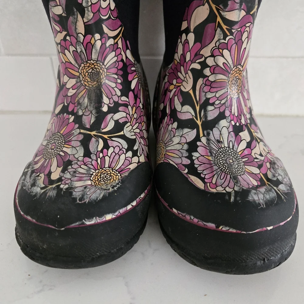 Bogs Classic High Grasp Handle Waterproof Insulated Snow Boots Mumsie Size 10 - Picture 4 of 8